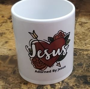 Jesus Has My Heart Glossy Mug